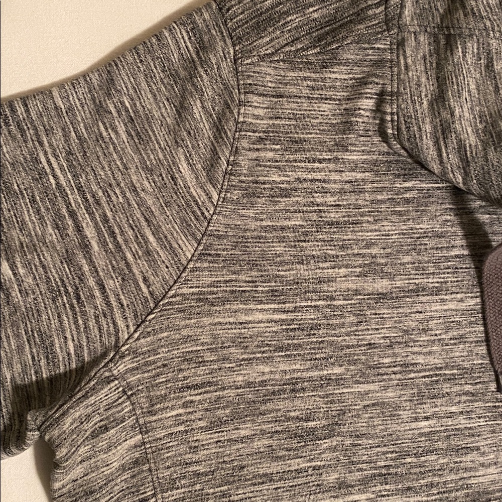 L.L. Bean Heathered Gray Cowl-Neck Pullover - Picture 9 of 15